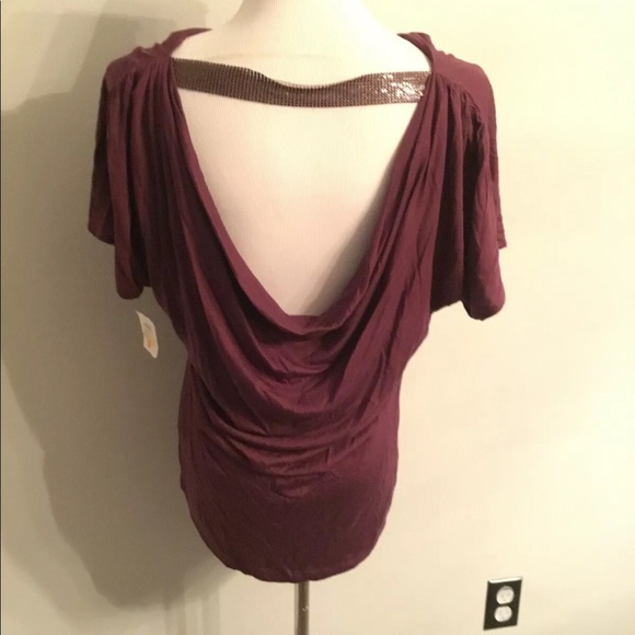 Nordstrom Flounce draped top - Picture 1 of 2